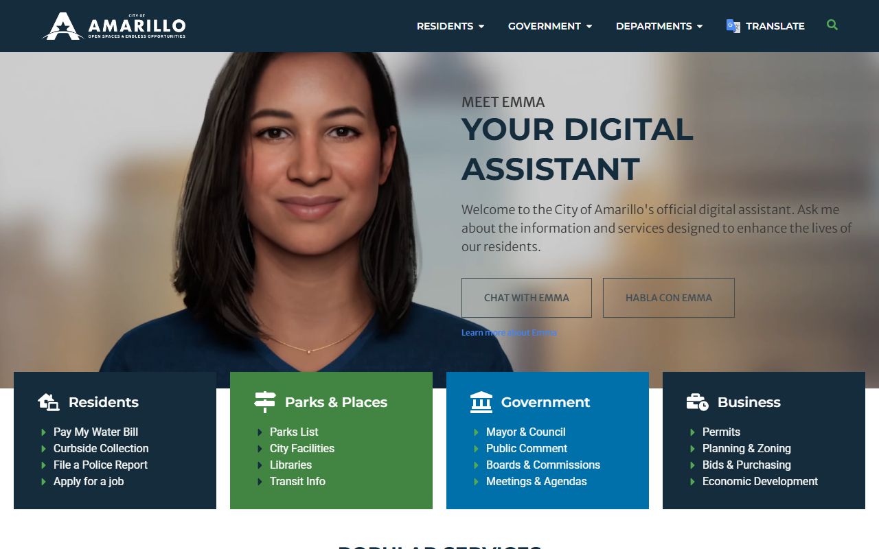 Amarillo dissolution of marriage city official resources Texas Panhandle