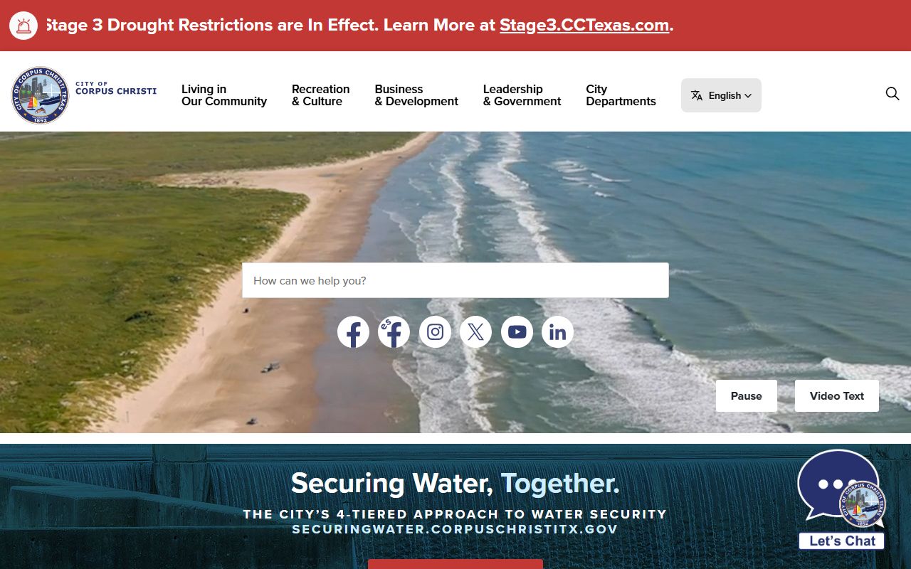 City of Corpus Christi dissolution of marriage information