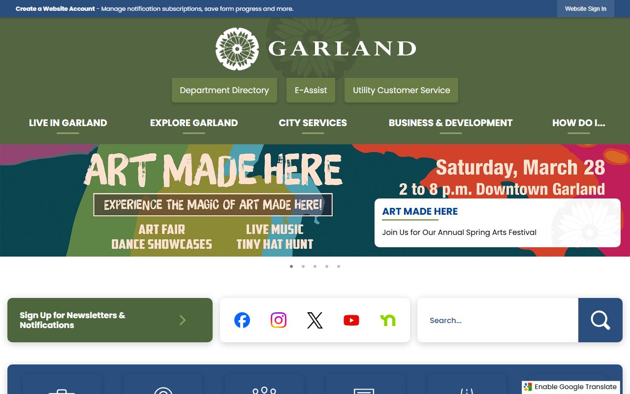City of Garland dissolution of marriage court records information