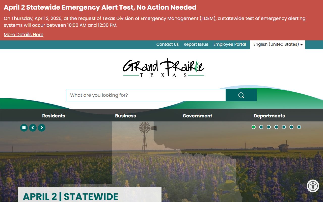 Grand Prairie dissolution of marriage city official resources