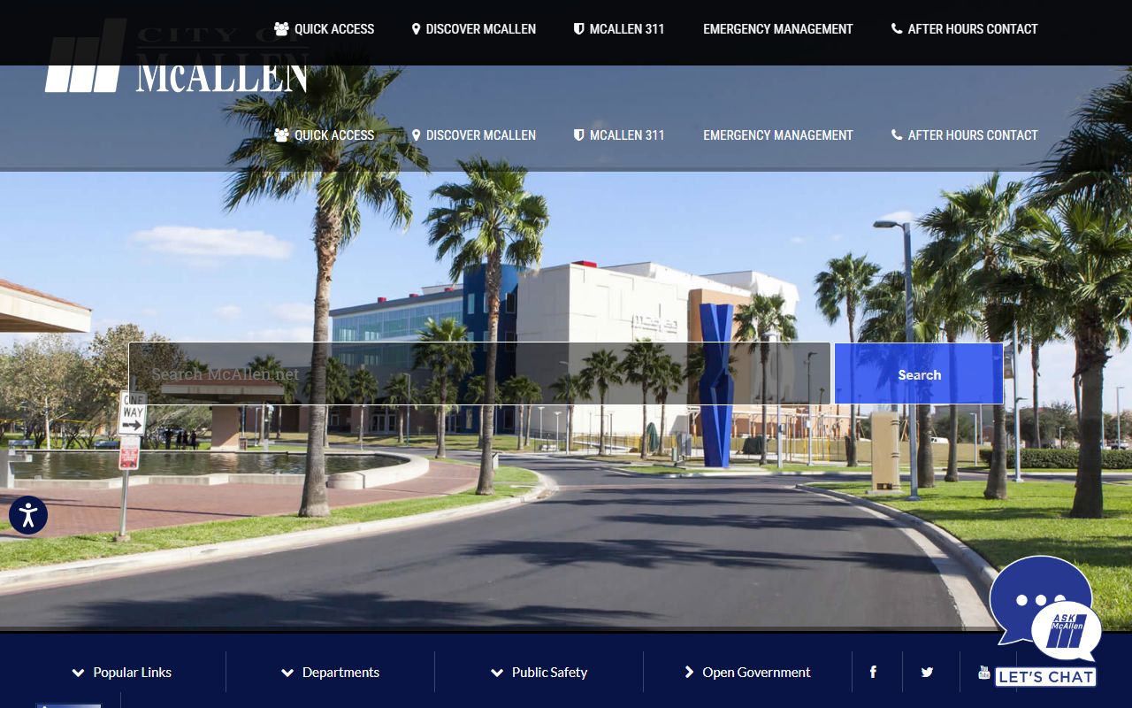 City of McAllen official website - McAllen dissolution of marriage
