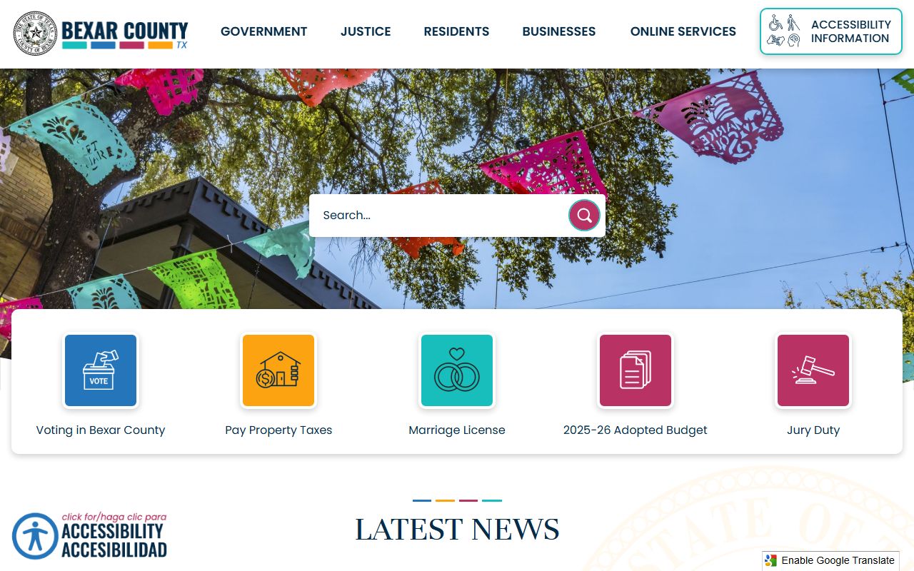 San Antonio dissolution of marriage Bexar County government website