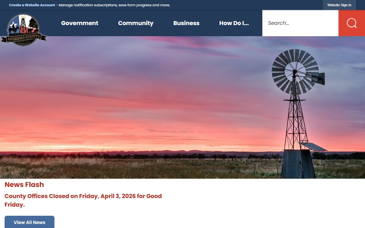 Andrews County Dissolution of Marriage