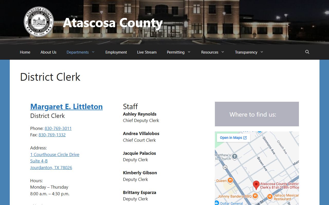Atascosa County Dissolution of Marriage