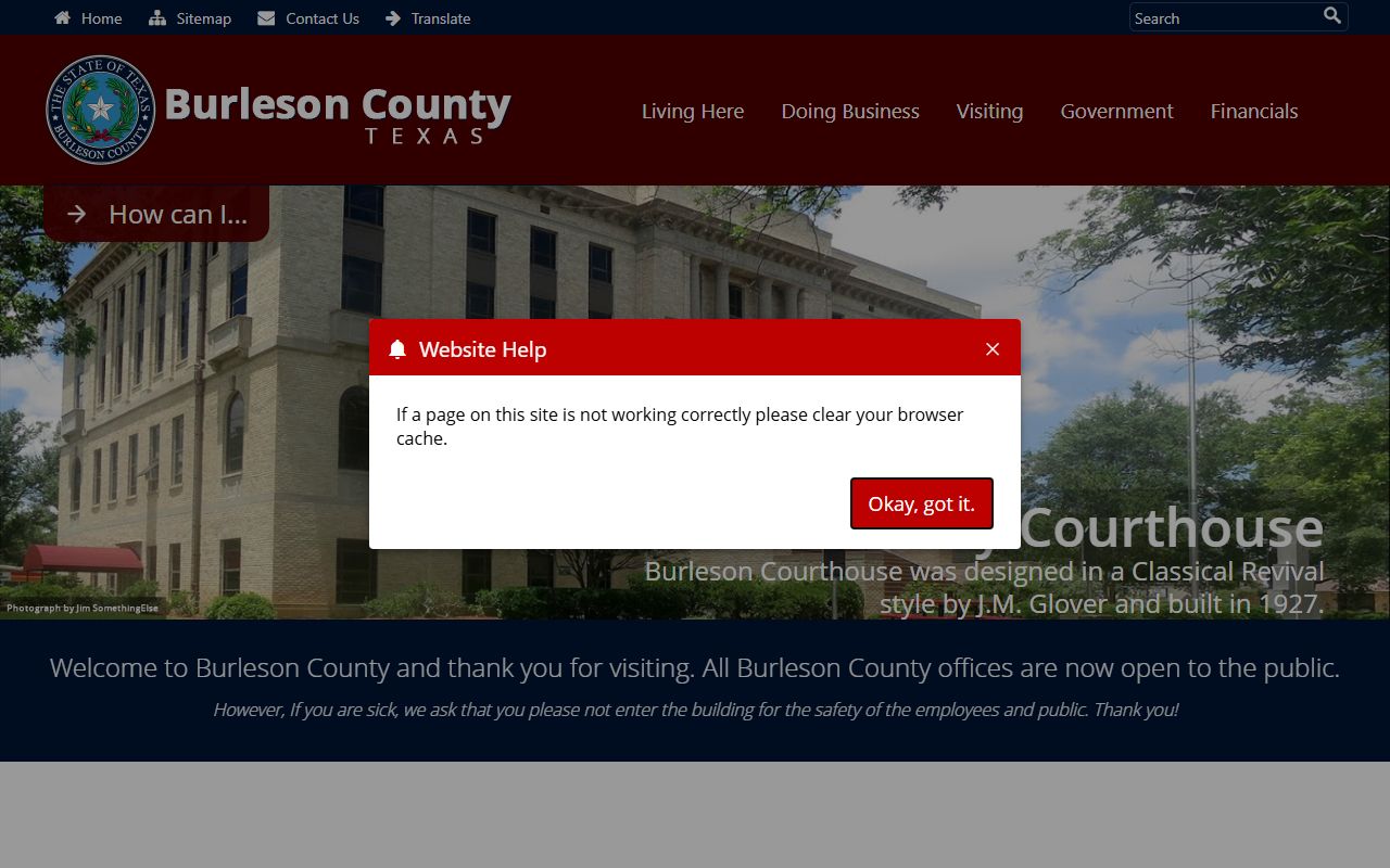 Burleson County Dissolution of Marriage