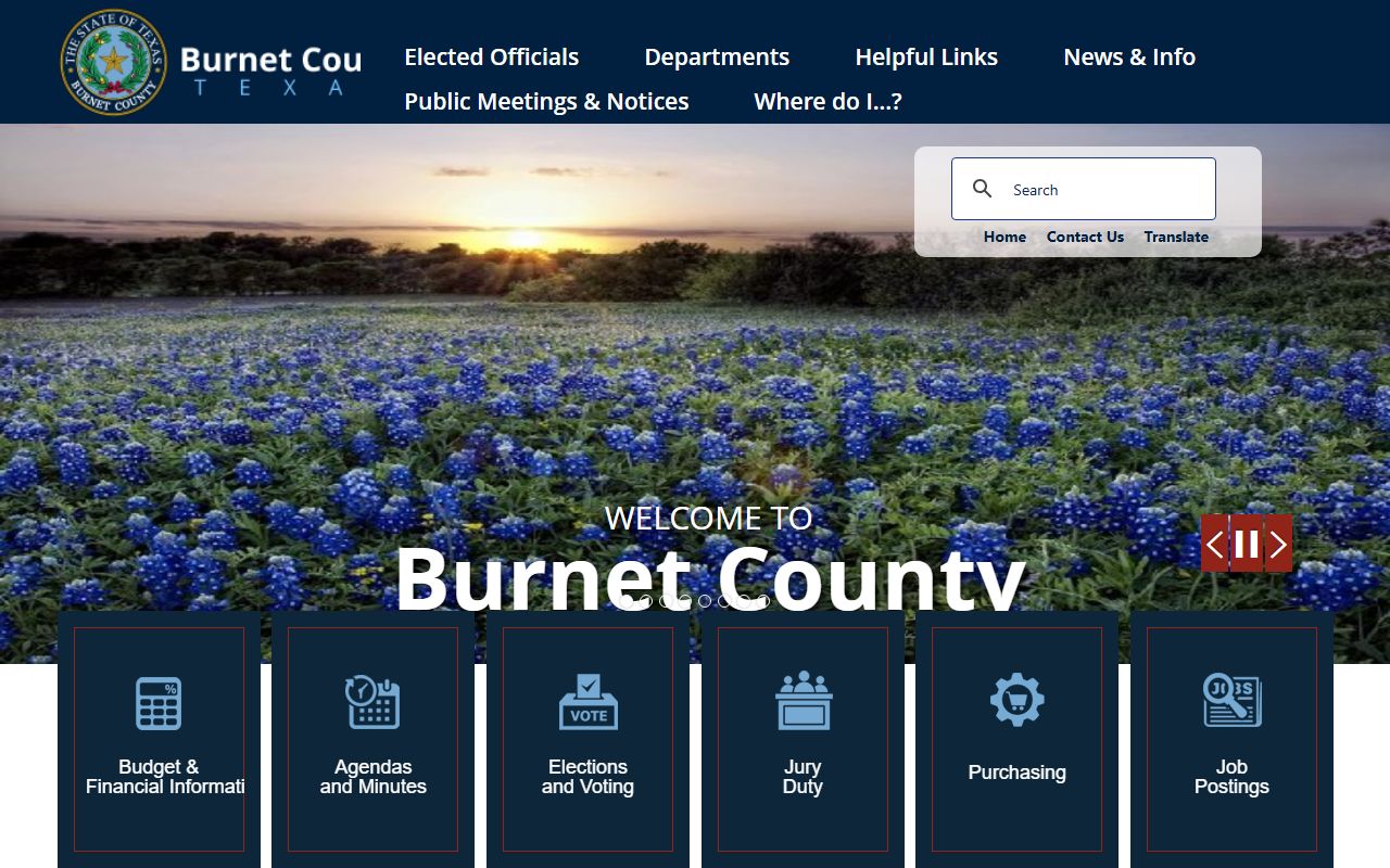 Burnet County Dissolution of Marriage
