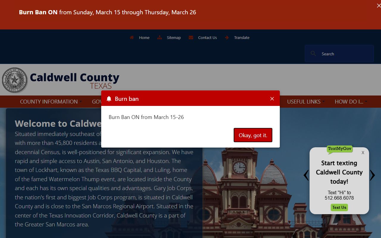 Caldwell County Dissolution of Marriage