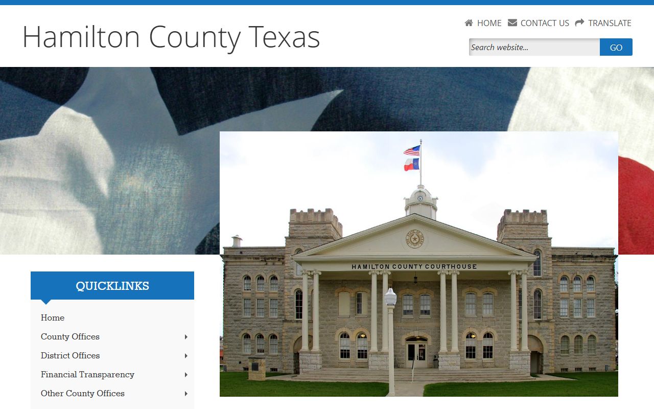 Hamilton County official website for dissolution of marriage records