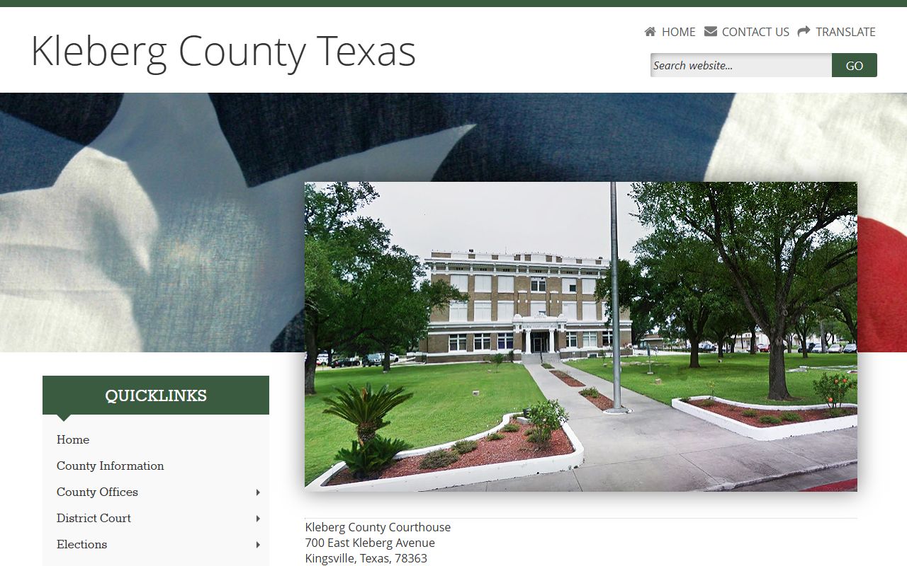 Kleberg County official dissolution of marriage records in Kingsville Texas